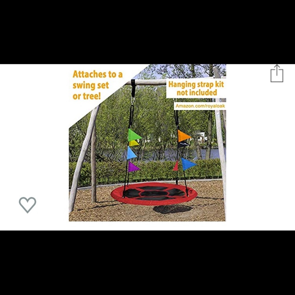 Royal Oak Giant 40 Inch Flying Saucer Tree Swing,